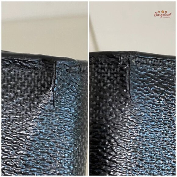 Authentic Louis Vuitton Gray/Black Damier Graphite Canvas Leather Multiple Walle - Picture 12 of 12